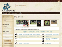 Tablet Screenshot of edogshow.eu